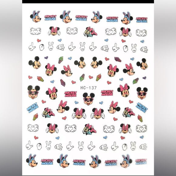 Other - $1 NAIL STICKER SHEET. NEW. $1 WITH ANY $10 ORDER OR MORE